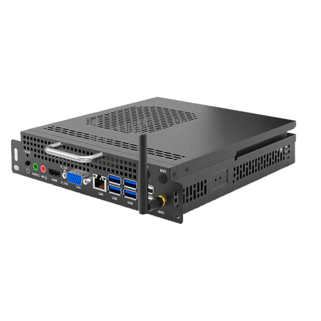 Компактный OPS компьютер для встраивания в панель.