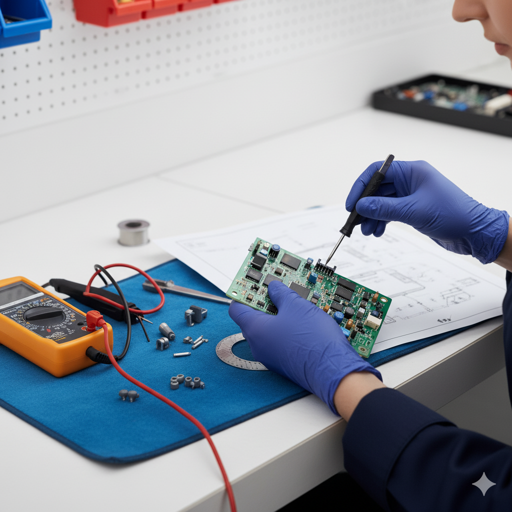 Ремонт платы управления стиральной машины LG в Алматы