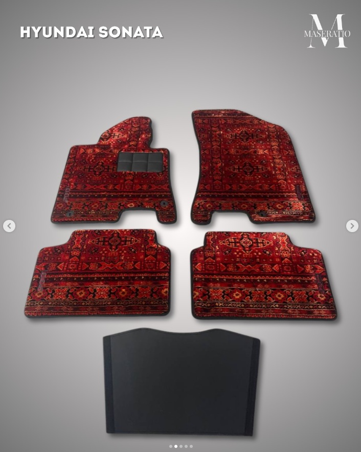 Коврики из коллекции Matreshka в салоне Hyundai Sonata