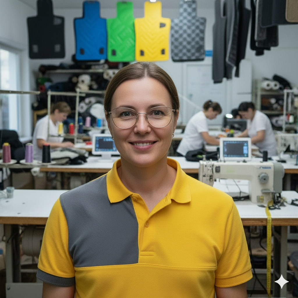 Марина Беляева - Мастер по пошиву ковриков Maseratio