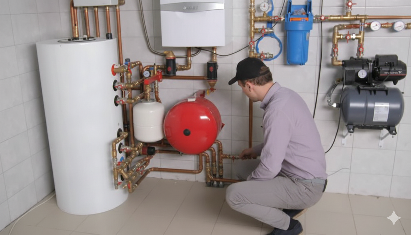 Электрический котел Protherm Skat на стене