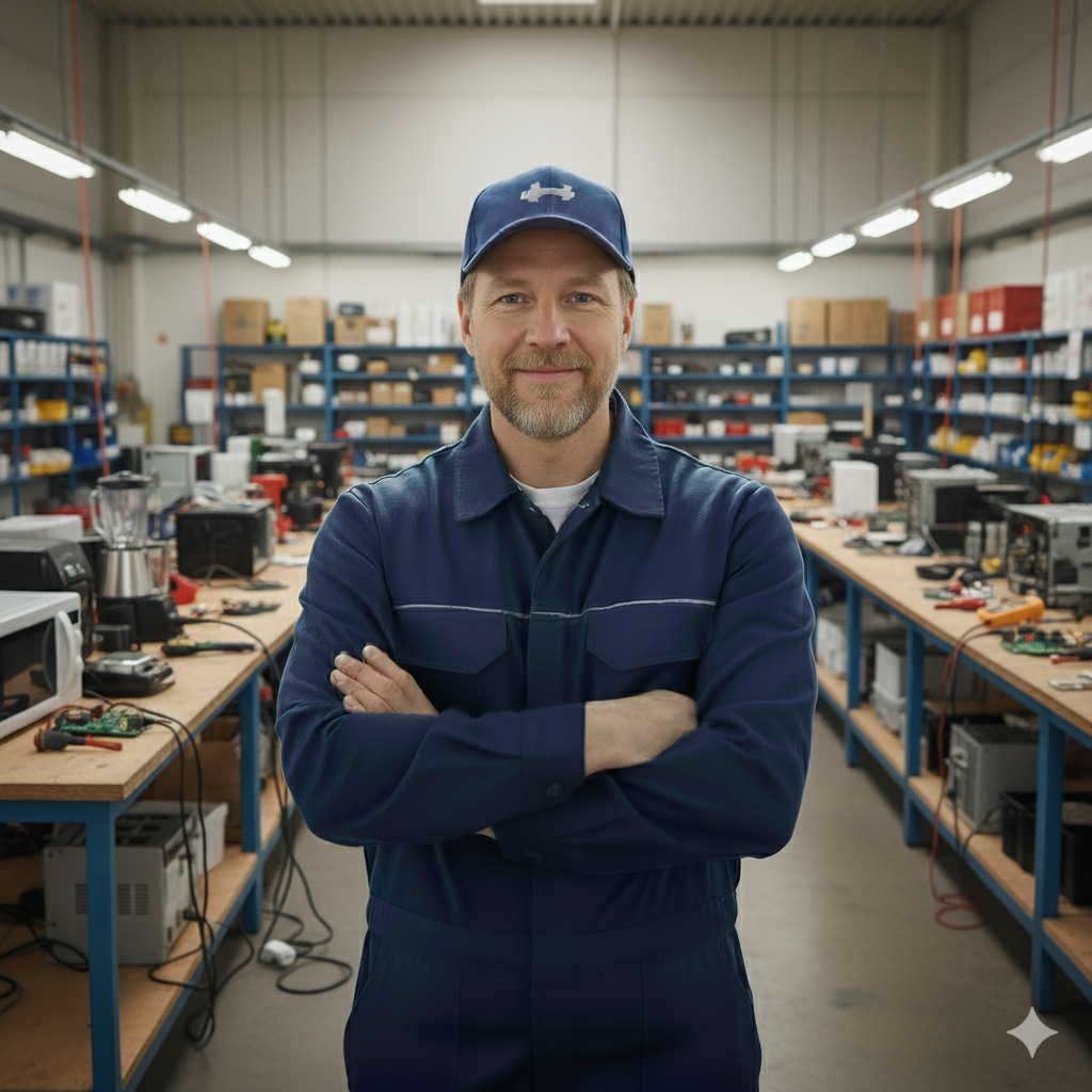 Виктор Попов - ведущий мастер по ремонту плат холодильников LG и Samsung