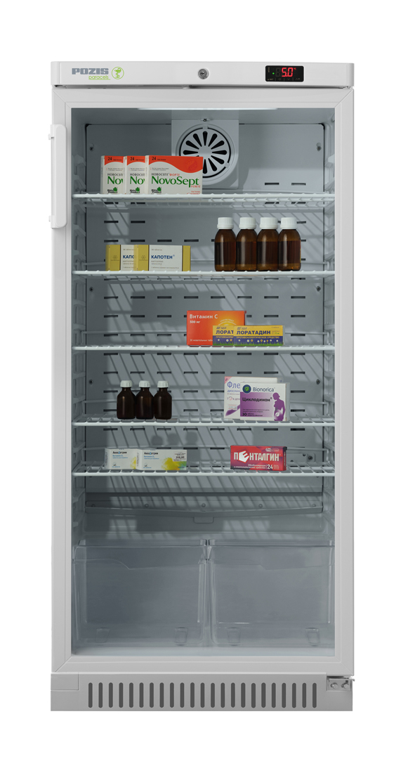Фармацевтический холодильник ХФ-250-3 POZIS (стекло)