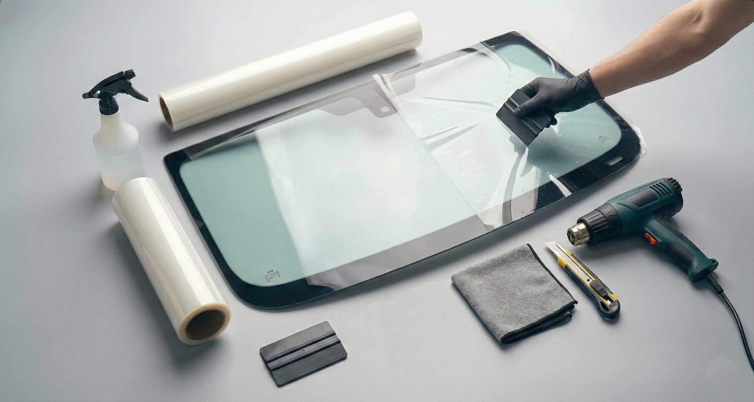 Оклейка стекла Voyah