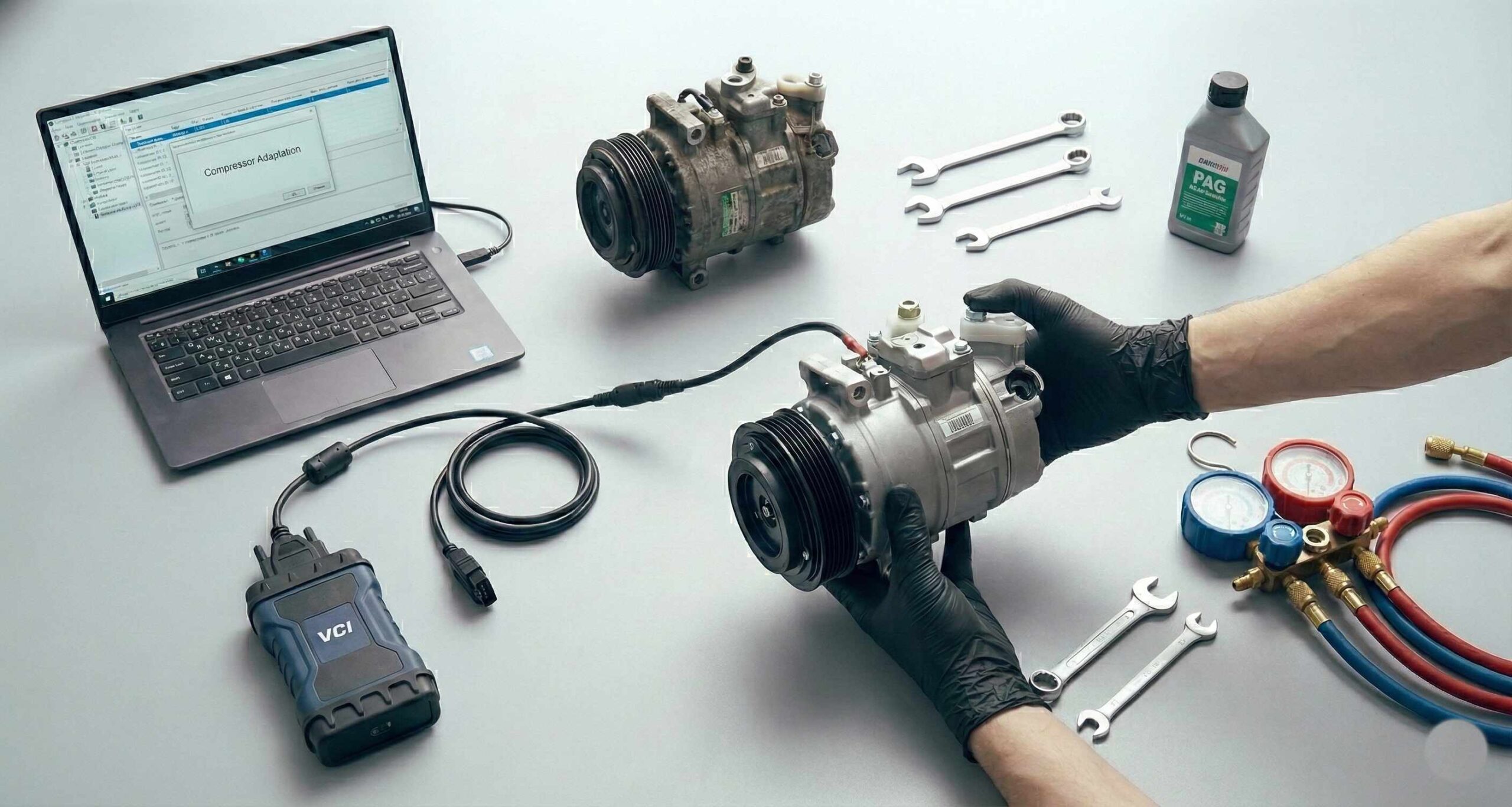 Прописка компрессора Voyah