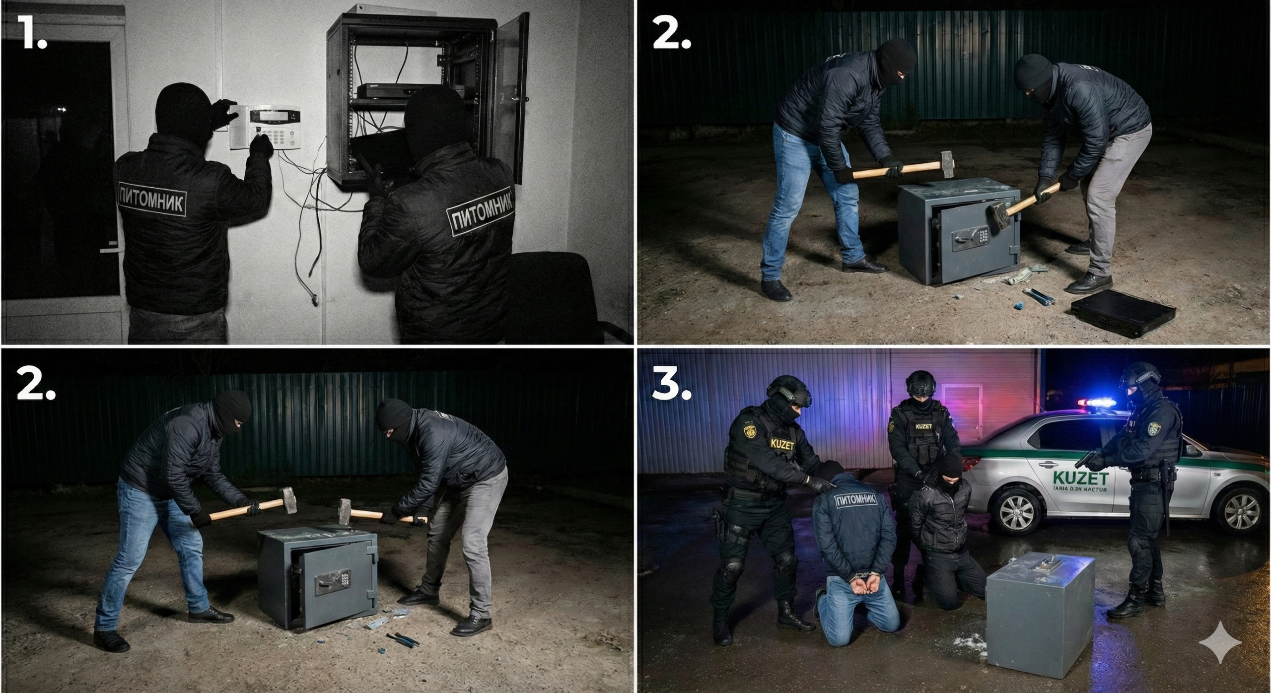 Кража сейфа в офисе