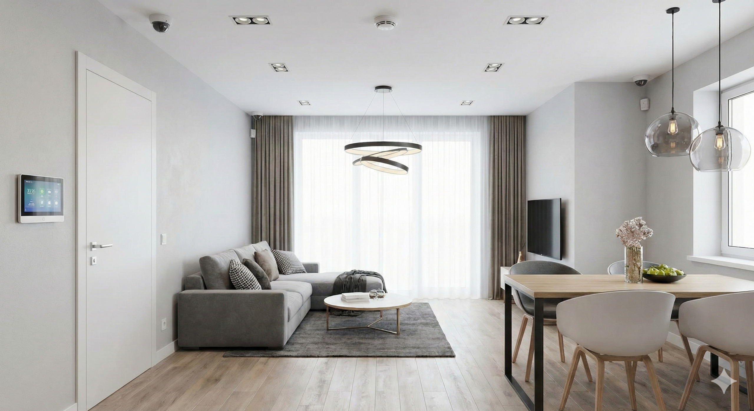 Установка сигнализации Ajax в Бостандыкском районе