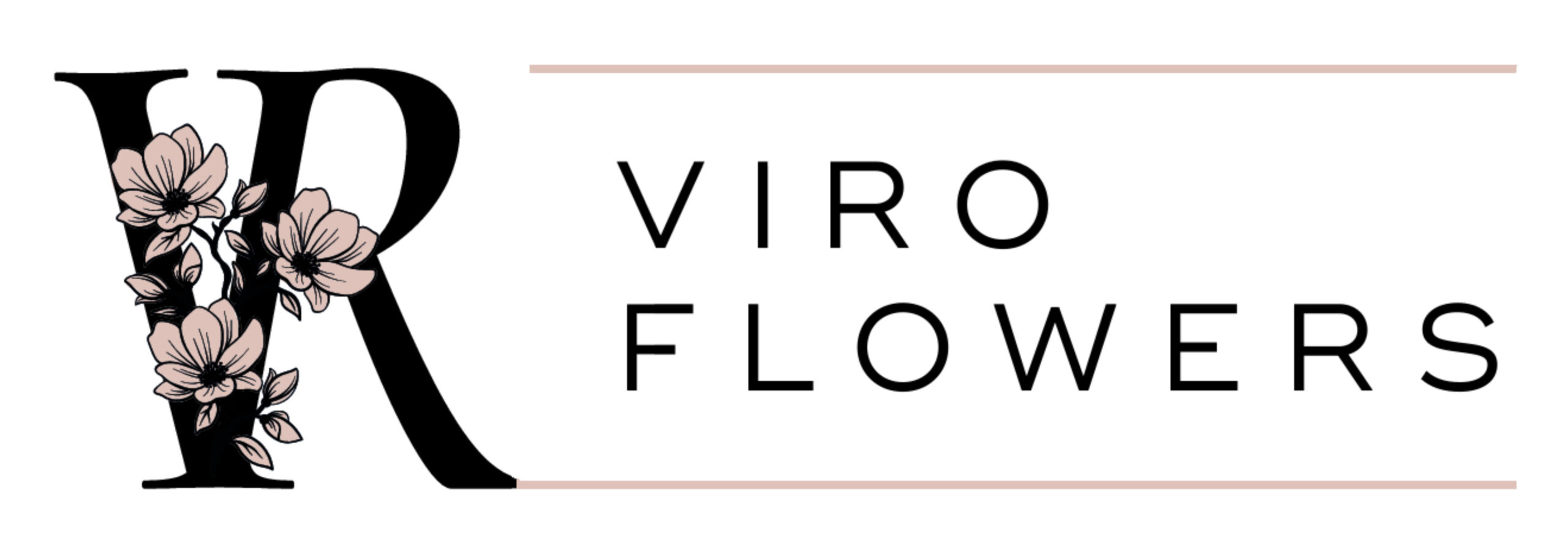 Логотип VIRO FLOWERS ALMATY