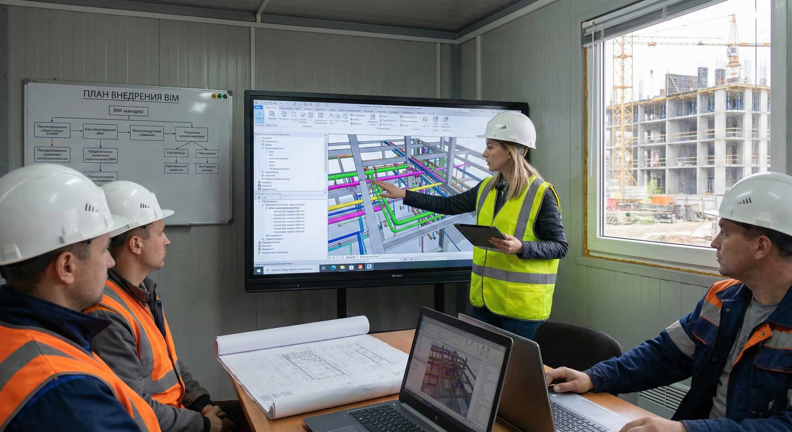 Внедрение информационного моделирования (BIM)