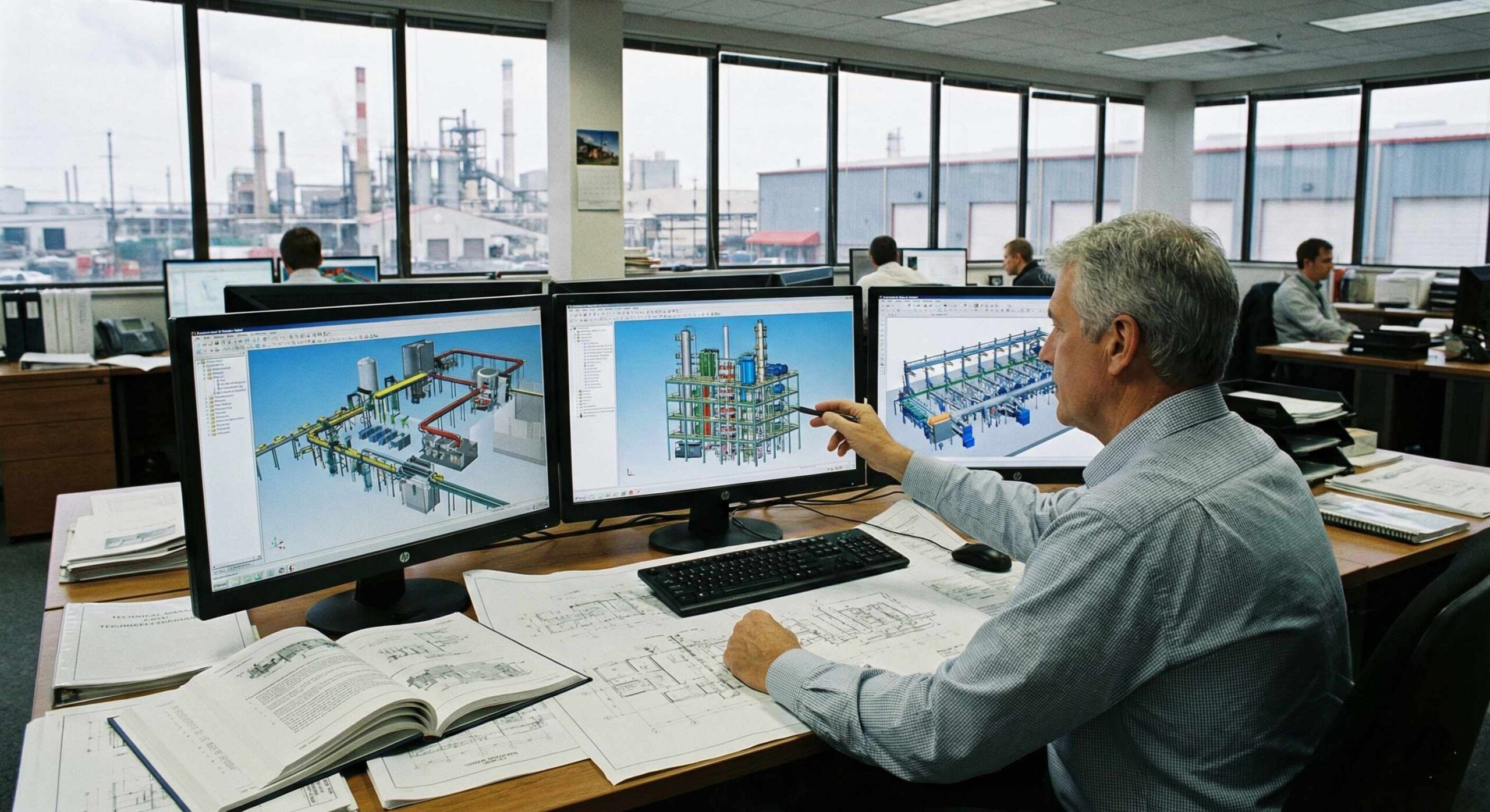 Проектирование заводов, фабрик и производственных цехов