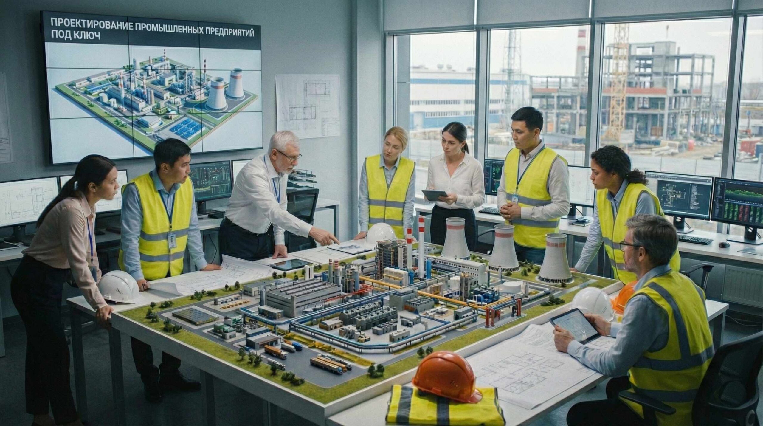 Проектирование промышленных предприятий в Казахстане РК