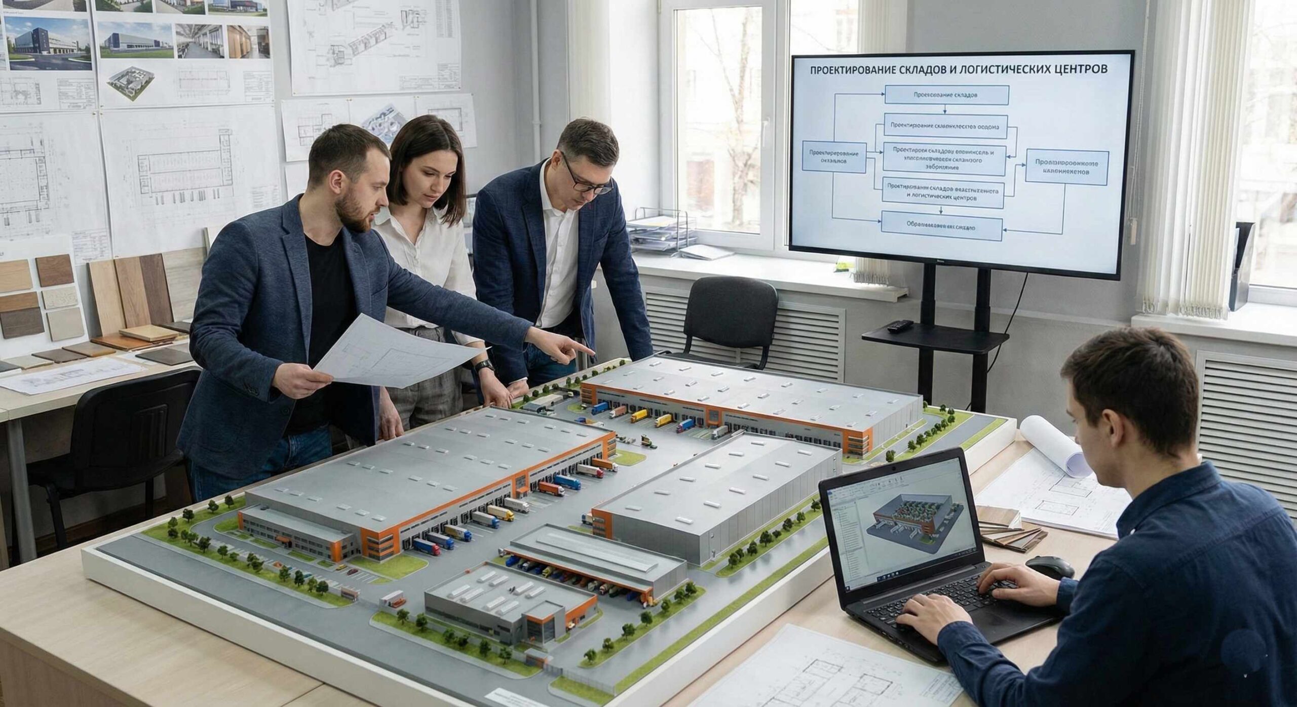 Проектирование складов и крупных логистических центров