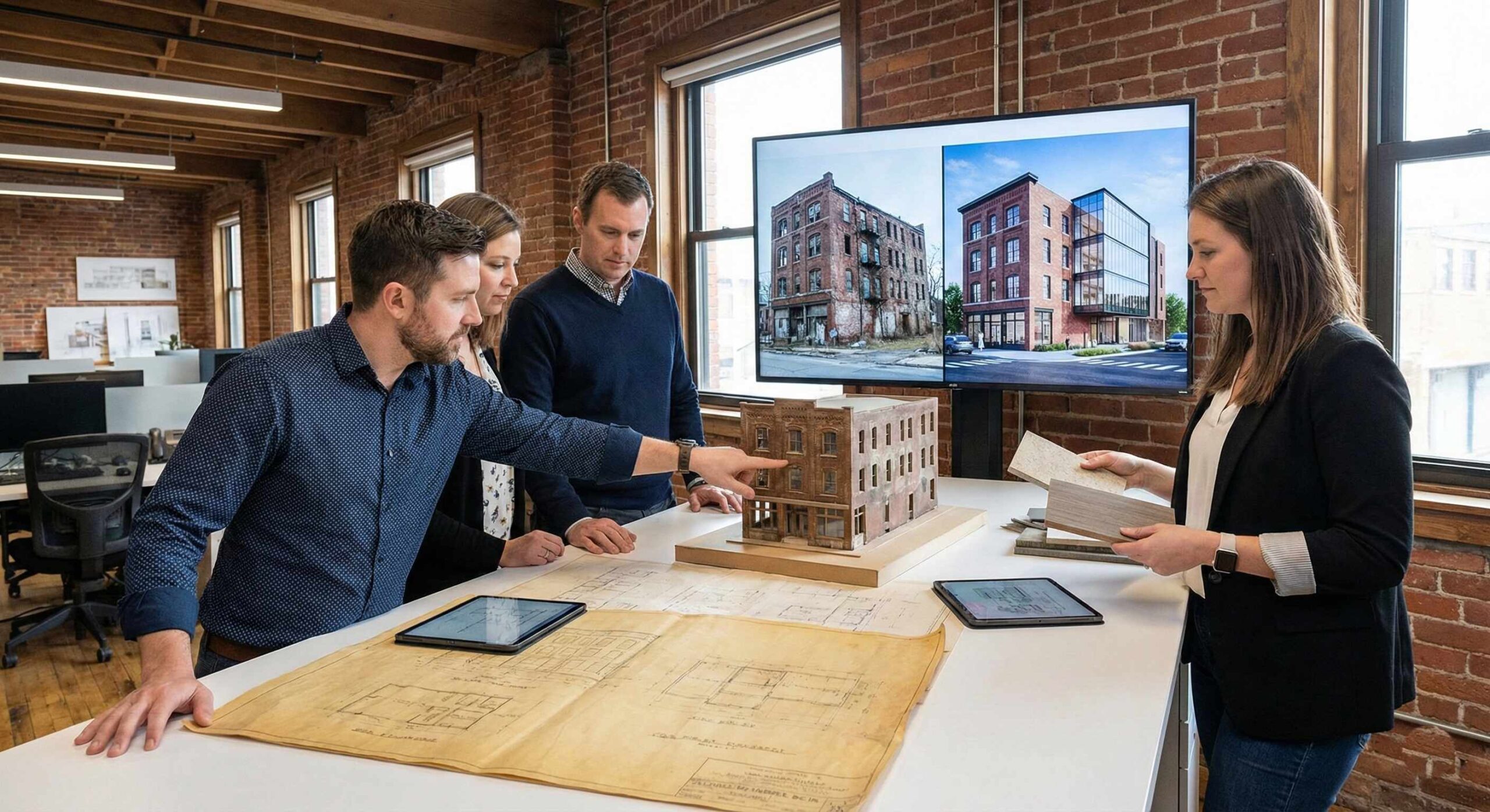 Разработка проектов реконструкции промышленных зданий