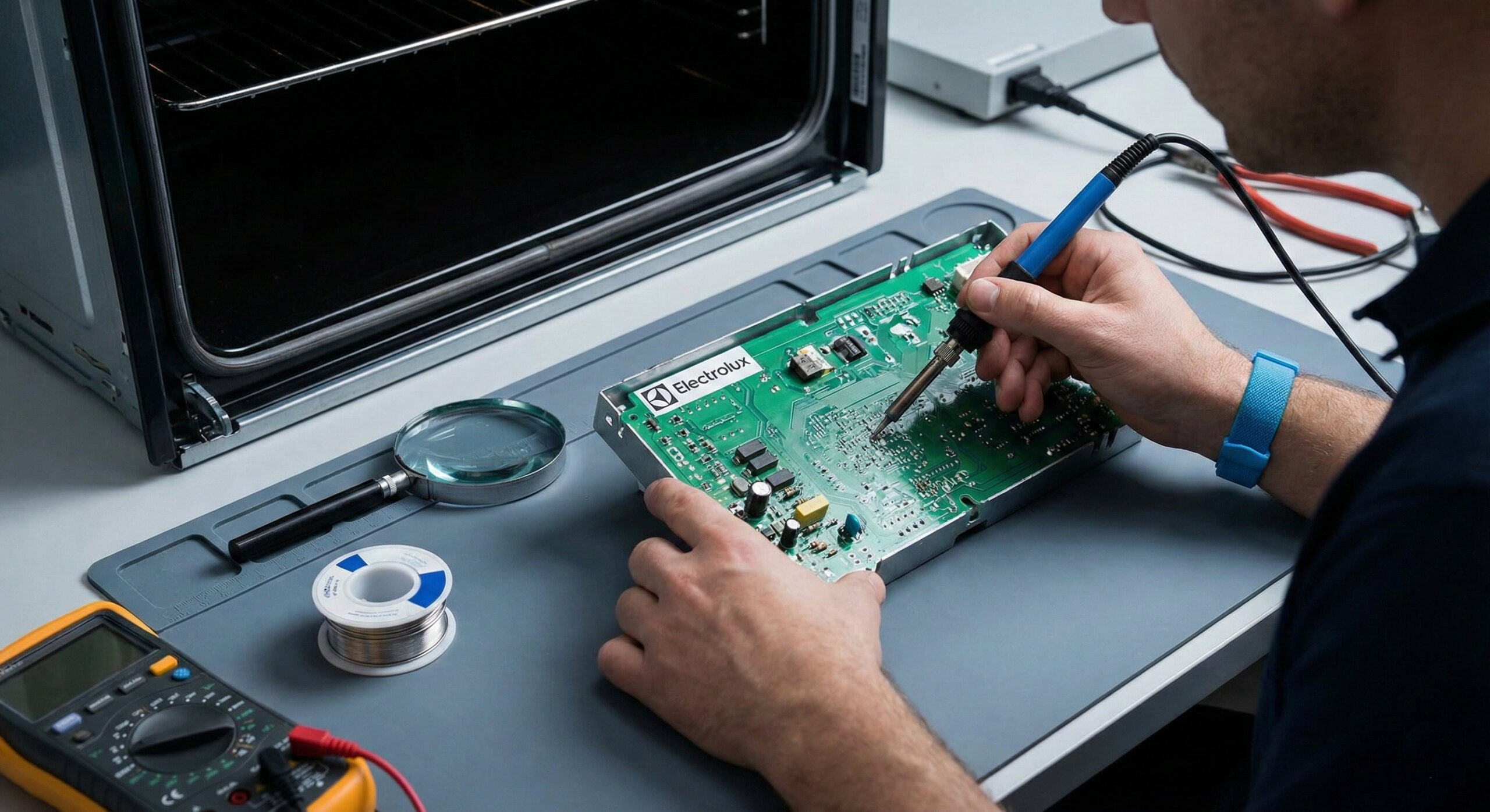 Ремонт электронной платы духового шкафа Electrolux в Алматы