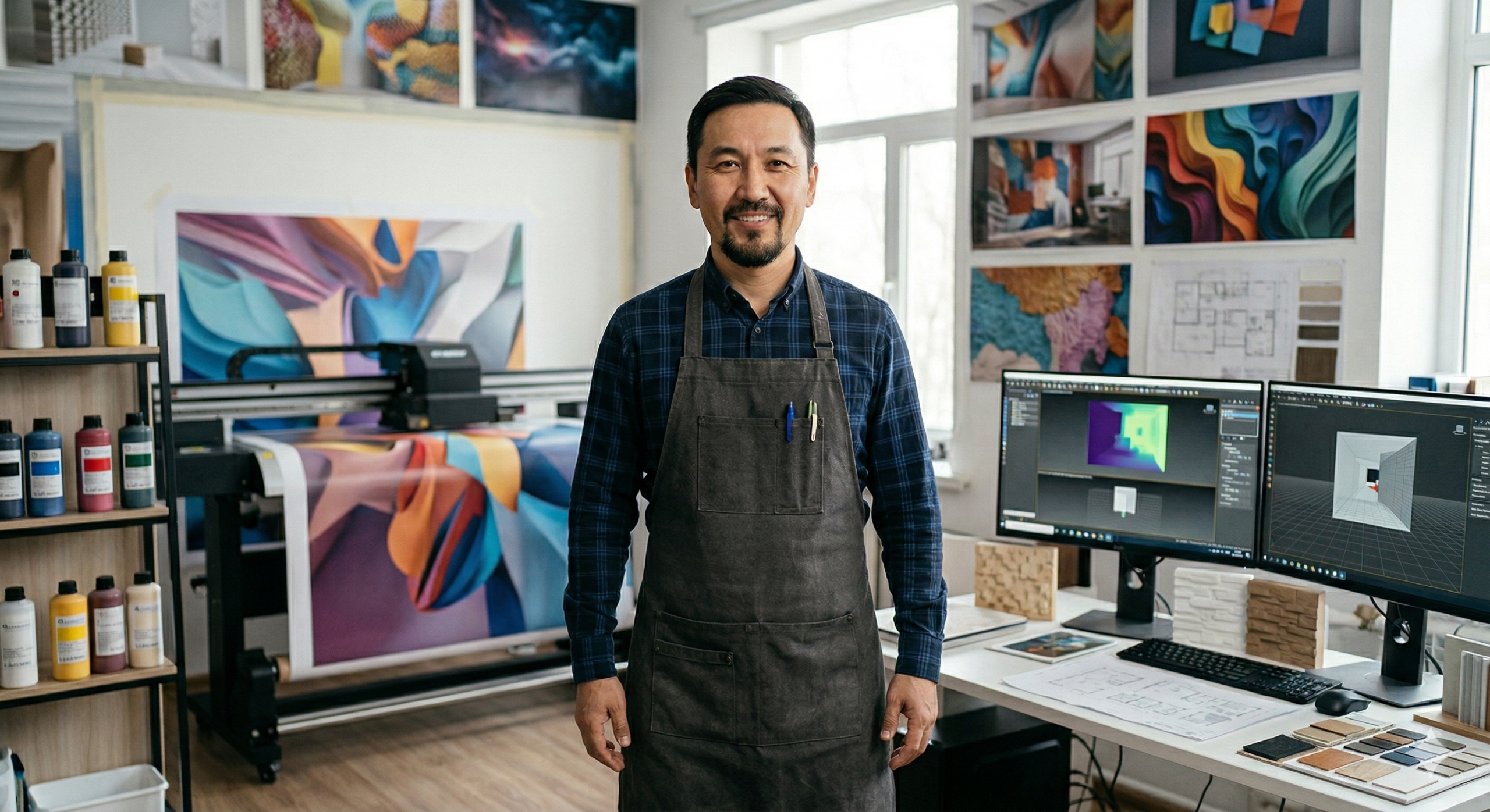 Арман Сабитов - Главный 3D-дизайнер Chroma Wall Design