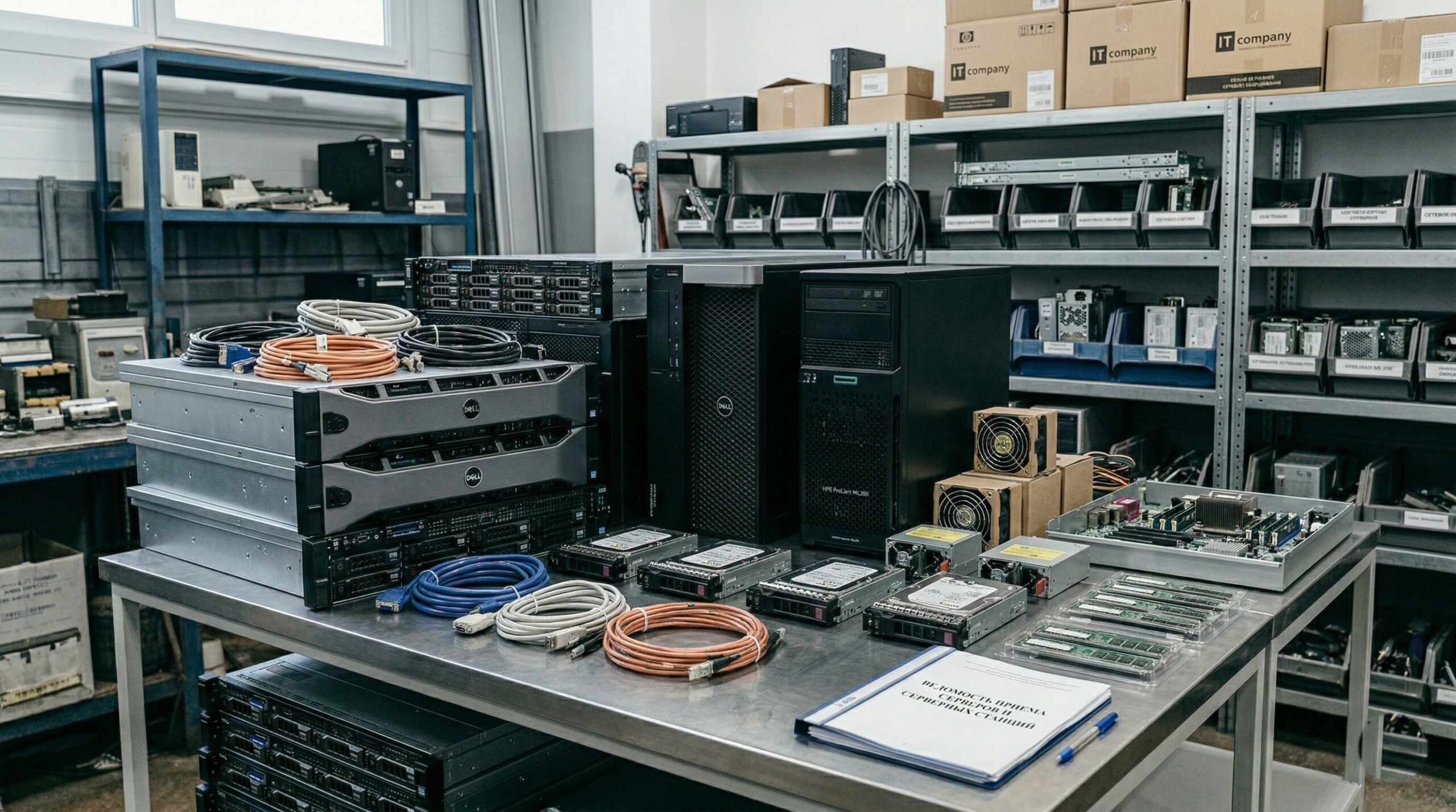 Серверы и станции