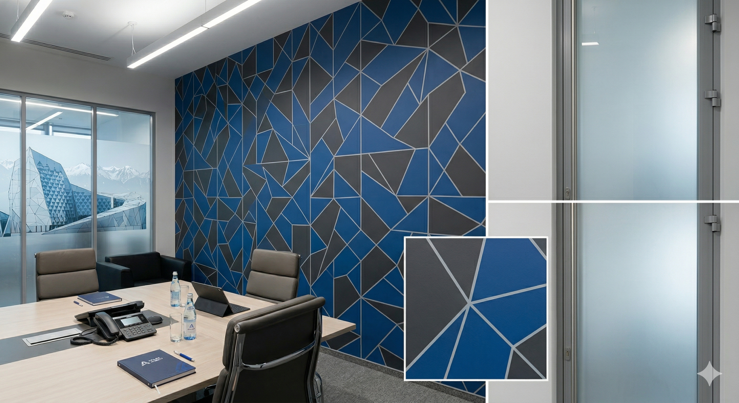 Брендинг офиса в БЦ Нурлы Тау