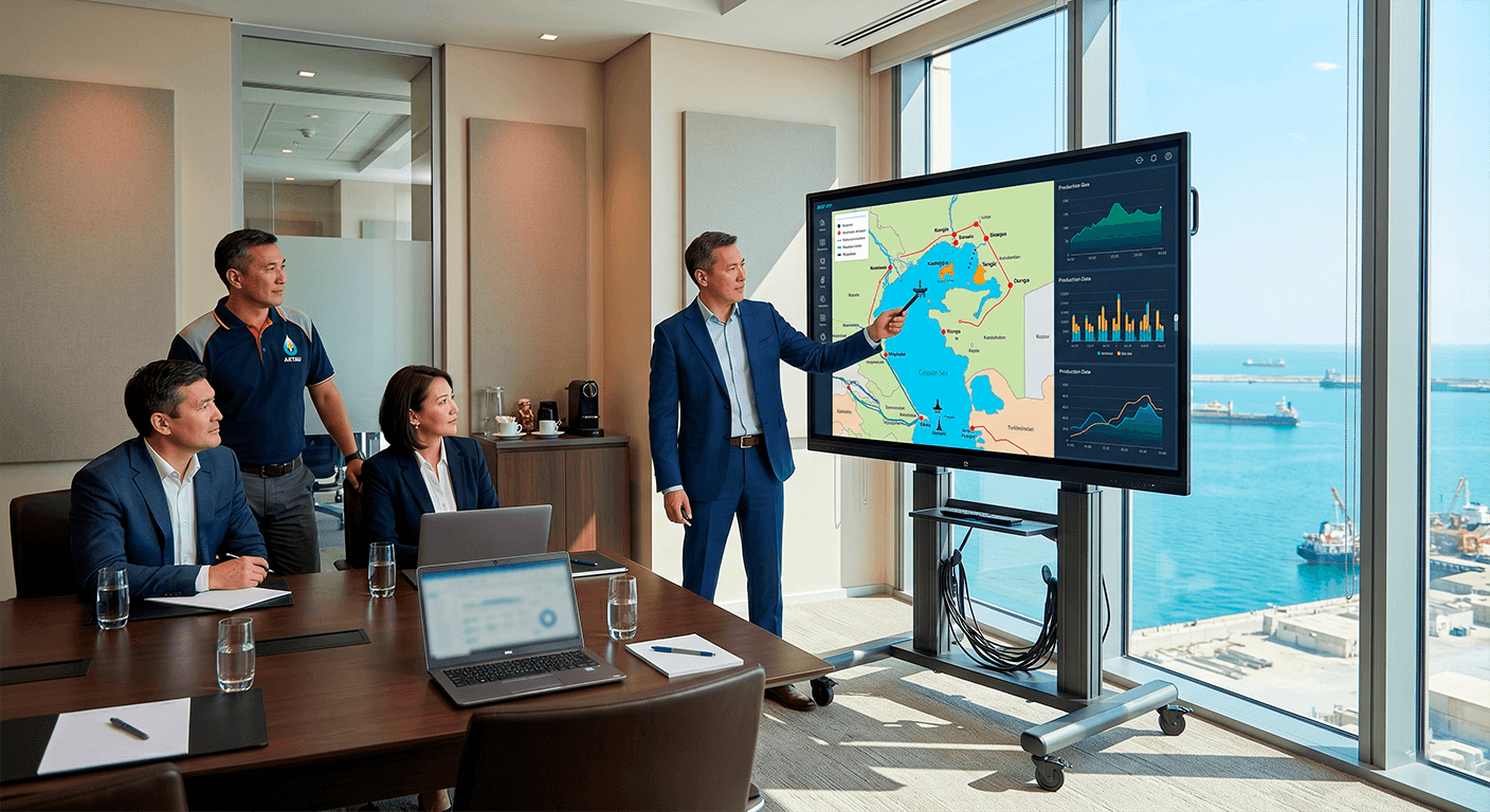Инсталляция F3 Advance 75 дюймов с OPS Компьютером в Алматы