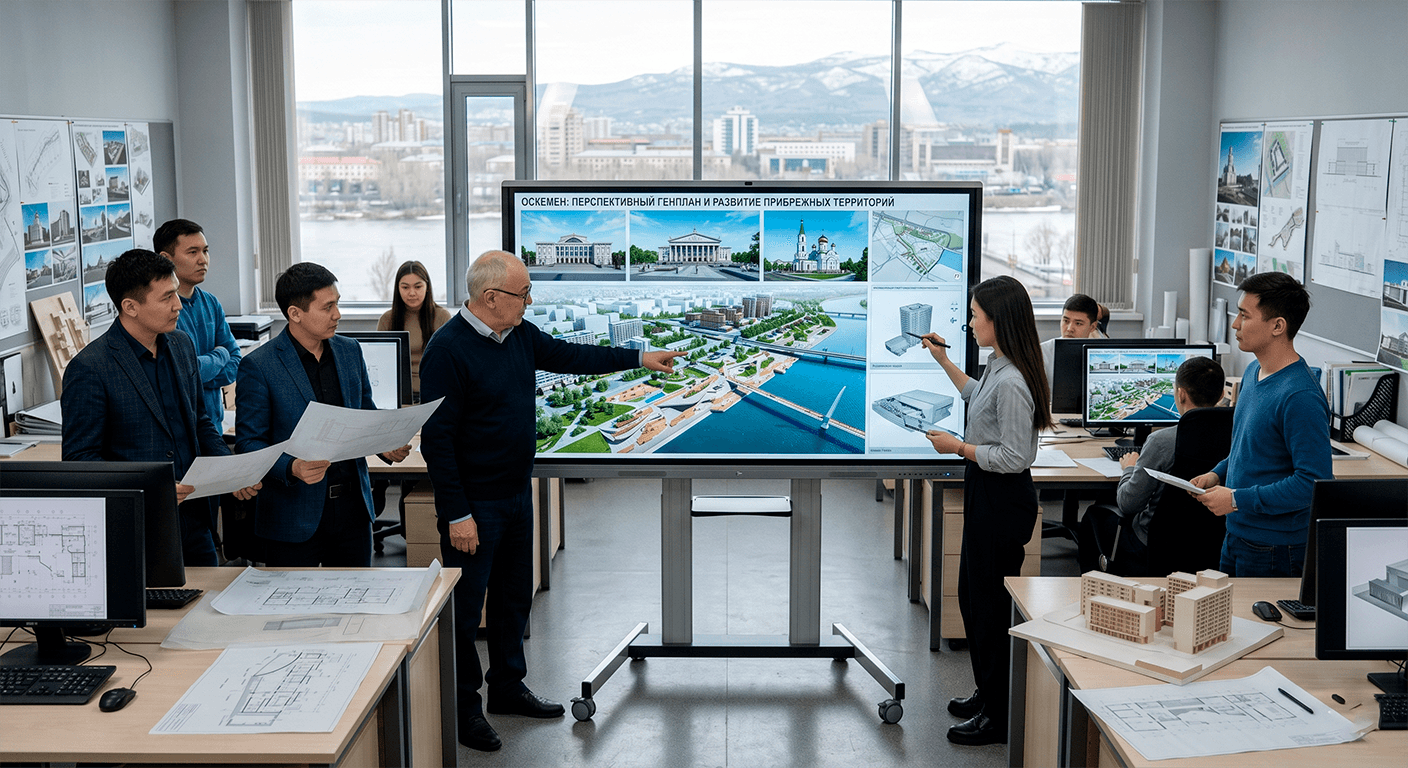 4K панель F3 Pro 86 для акимата в Усть-Каменогорске