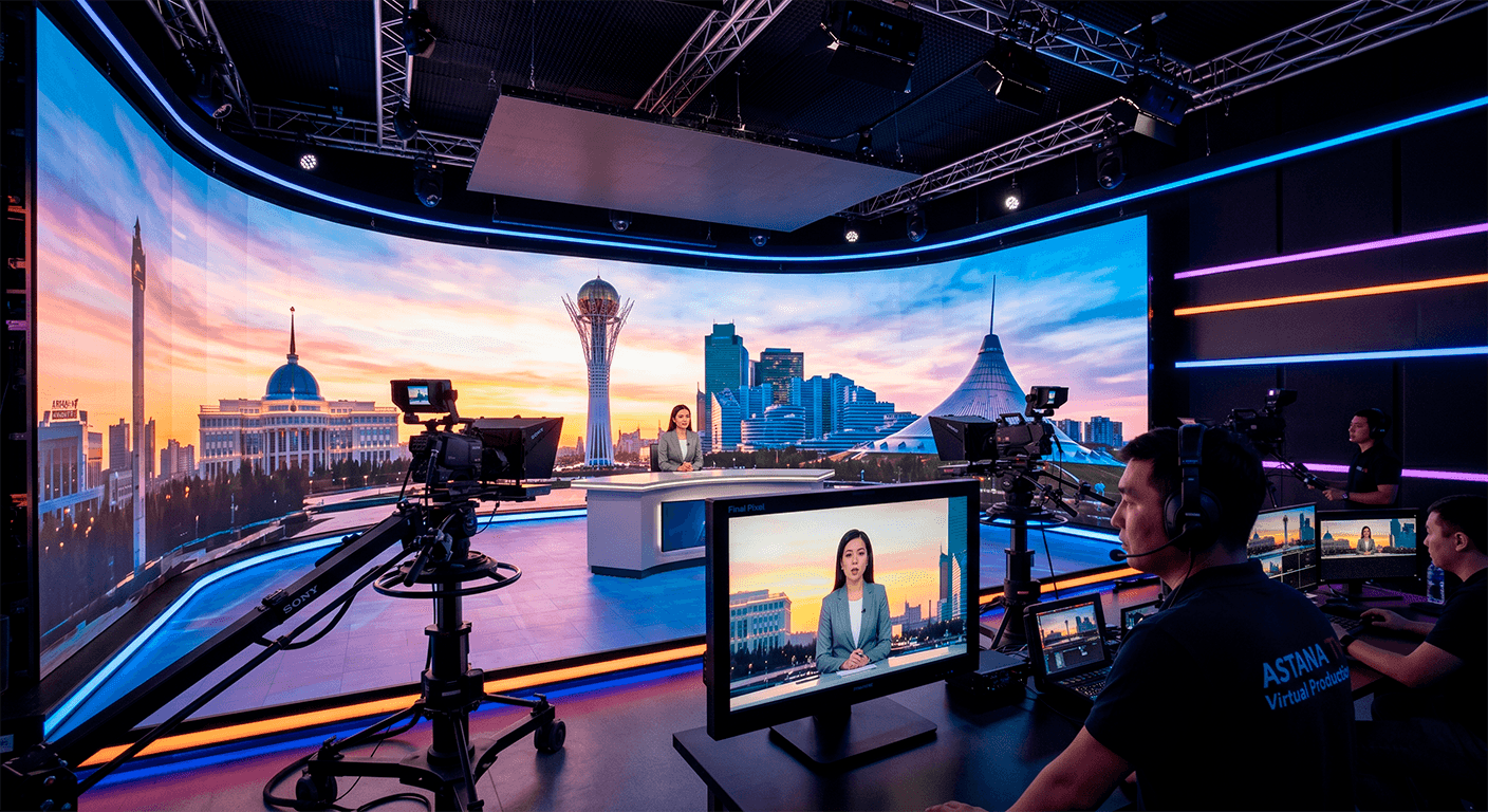 Экран The Wall IVC для студии Virtual Production