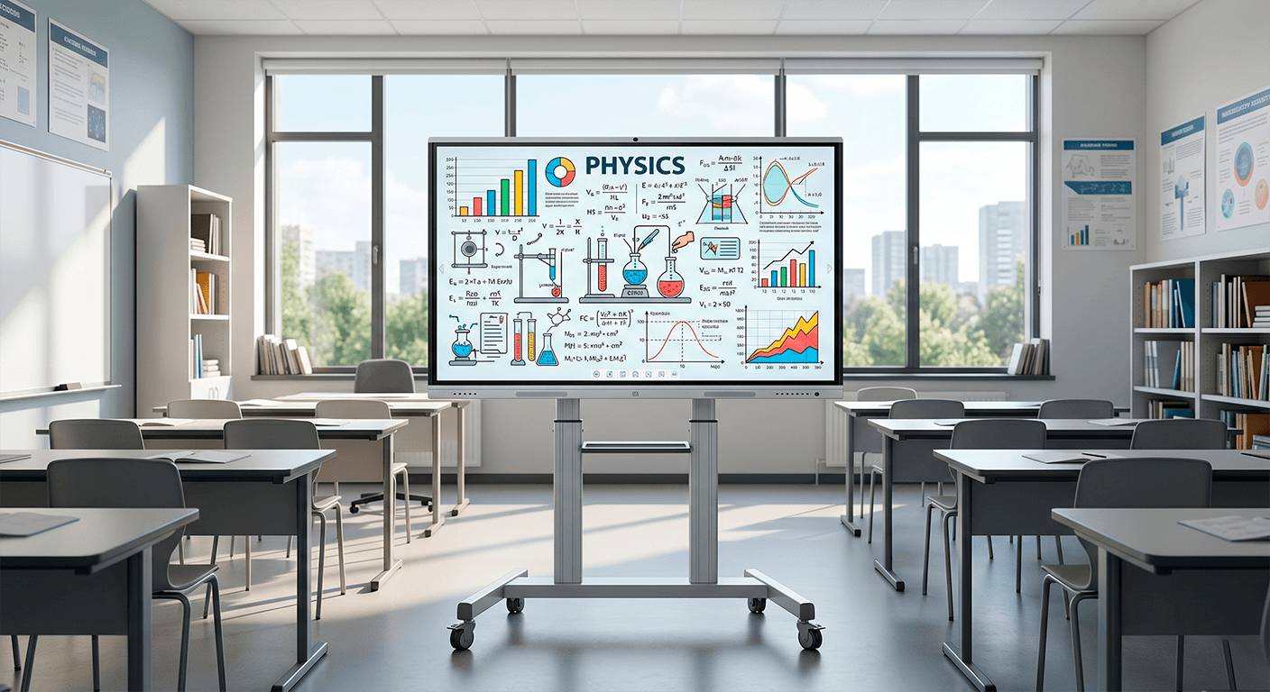 Оснащение школы интерактивными досками Promethean в Павлодаре