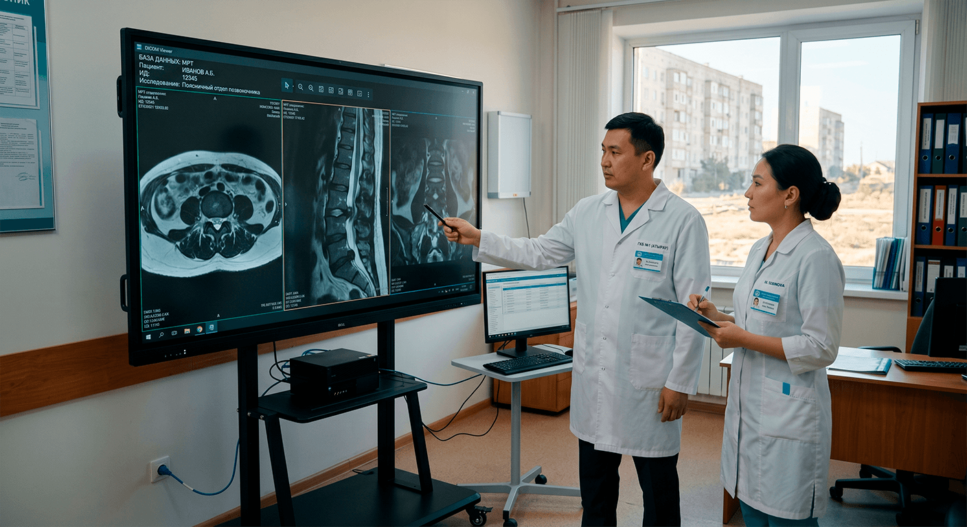 iiyama ProLite для врачебных консилиумов в Атырау