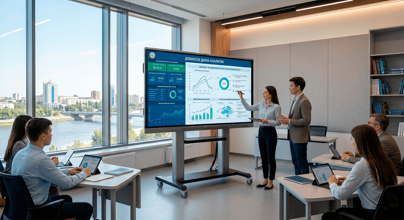 Оснащение тренинг-центра дисплеями Maxon Smart Panel