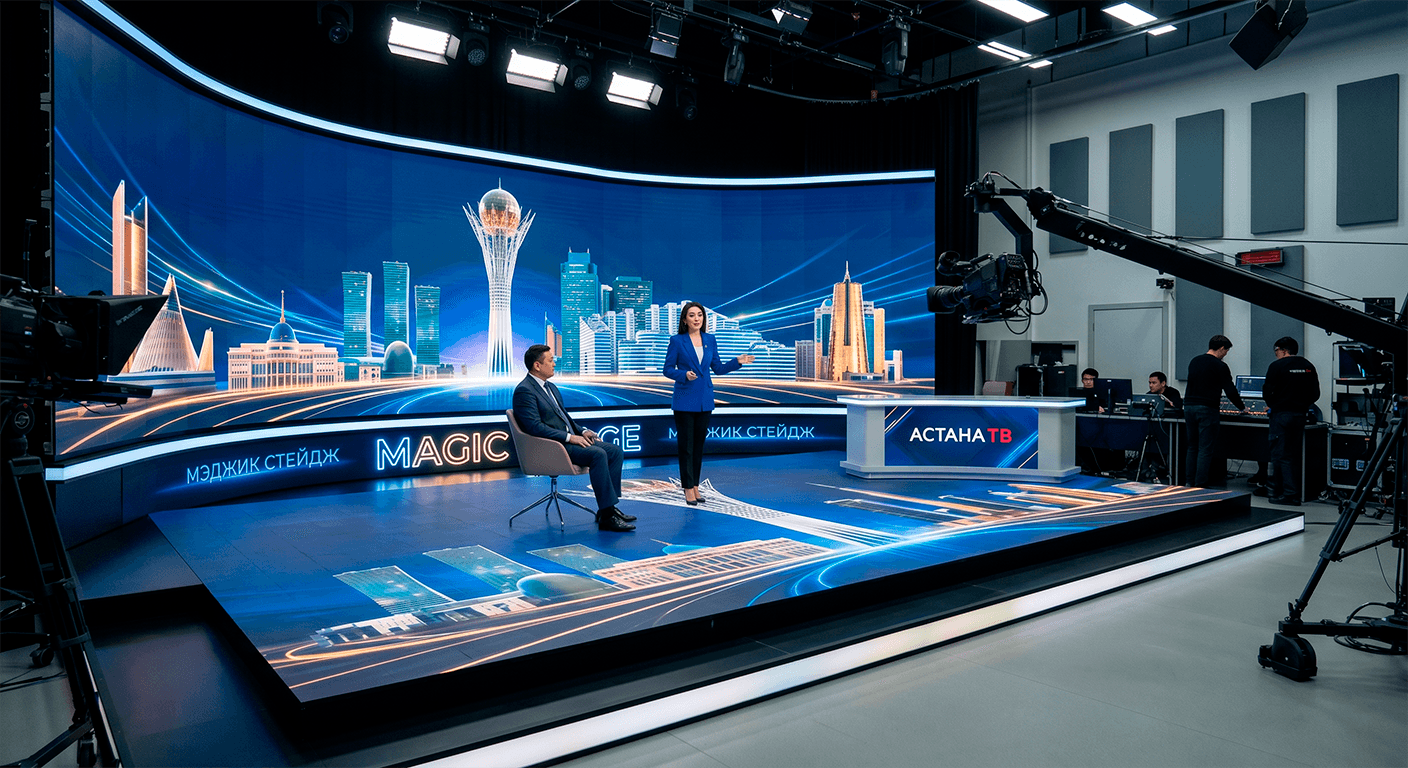 XR-студия на базе Magic Stage для телеканала